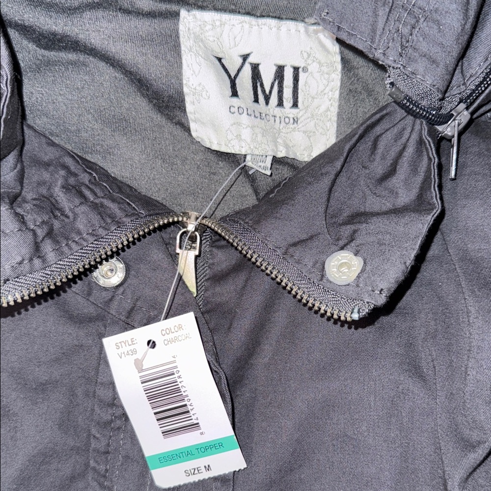 YMI Dark Gray Sleeveless Vest - Picture 8 of 8
